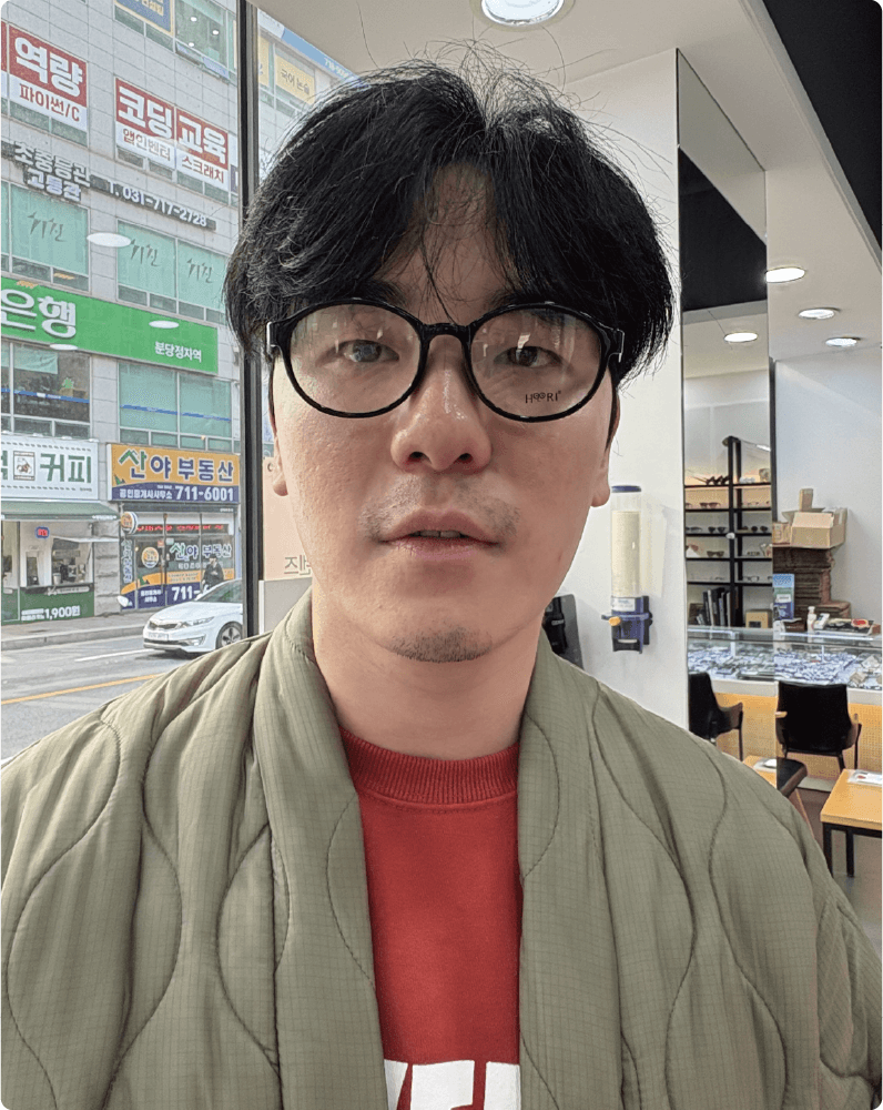 프로필 촬영 전 이미지